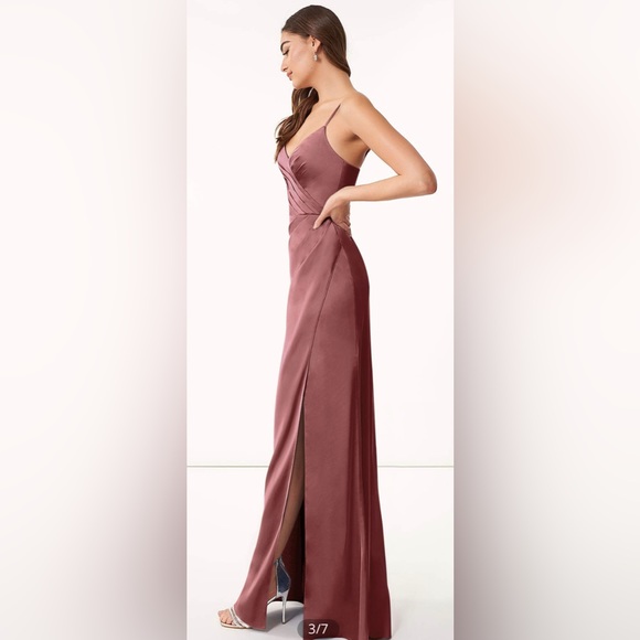 Azazie Maci dress in Amethyst colour - Picture 4 of 6